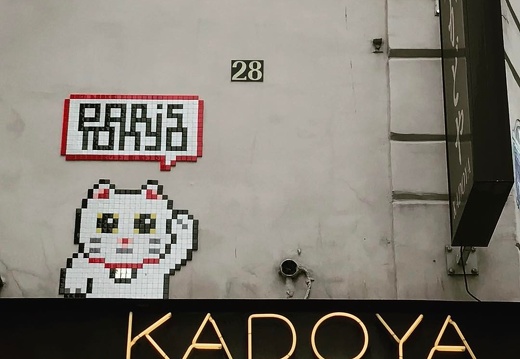 Paris Tokyo #PA_1269 #paris #spaceinvader #invader #streetart