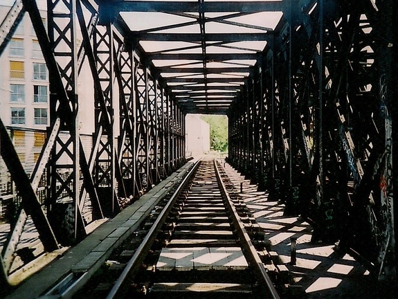 Les voies de l'ancienne Petite Ceinture