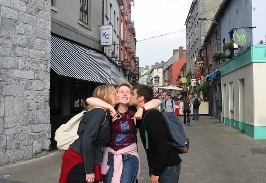 Sandra, Christine et Matthieu