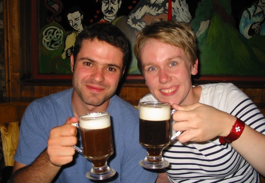 Irish coffees