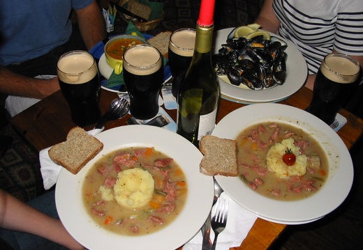 Boeuf à la Guiness (et pintes de Guiness)