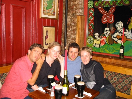 Nos Guiness au Dolan's (Limerick) le soir