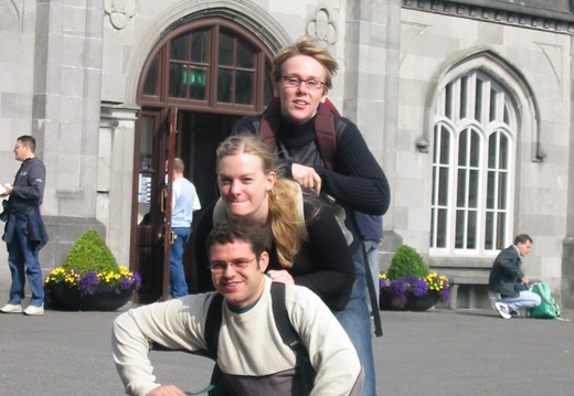 Un amoncellement de touristes
