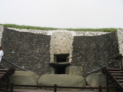 L'entrée de Newgrange
