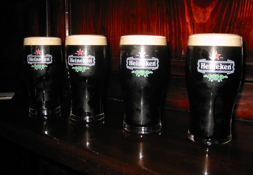 Nos premières Guinness !!!