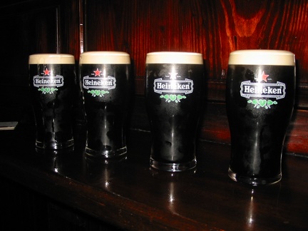 Nos premières Guinness !!!