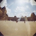La grande cour du Louvre