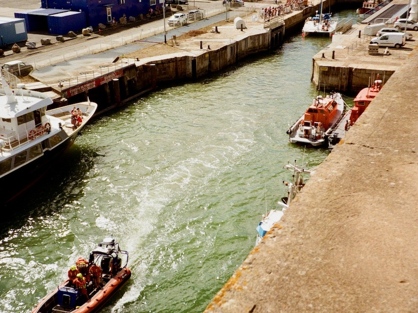 Bassin de St Nazaire, écluse est