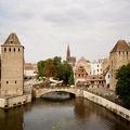 Strasbourg, vue des Ponts Couverts