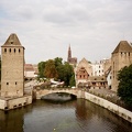 Strasbourg, vue des Ponts Couverts