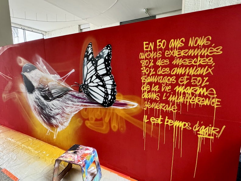 En 50 ans nous avons externminés 80% des insects, 70% des animaux sauvages et 50% de la vie marine dans l’indifférence générale. Il est temps d’agir.
