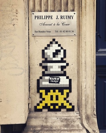 PA_1230 #spaceinvader #invader #paris #streetart