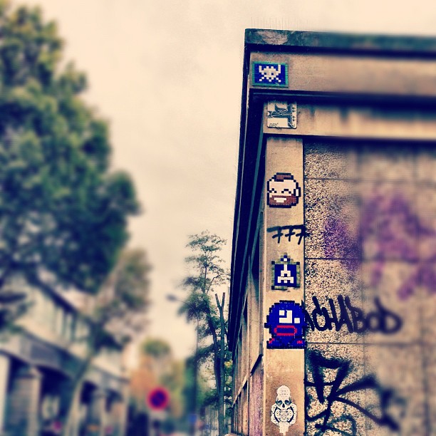 Hey ! Ils se sont trouvé des copains ! #spaceinvader